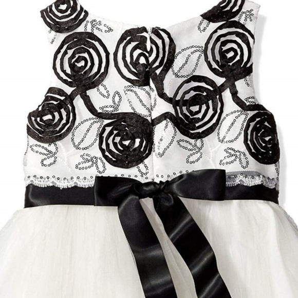 Bonnie Jean Dress 2T Special Occasion Tulle Ivory - Picture 4 of 7